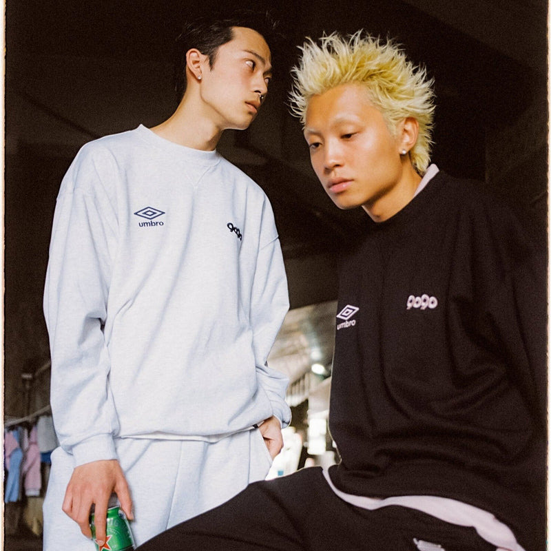 9090 × umbro Two Logo Sweat – YZ