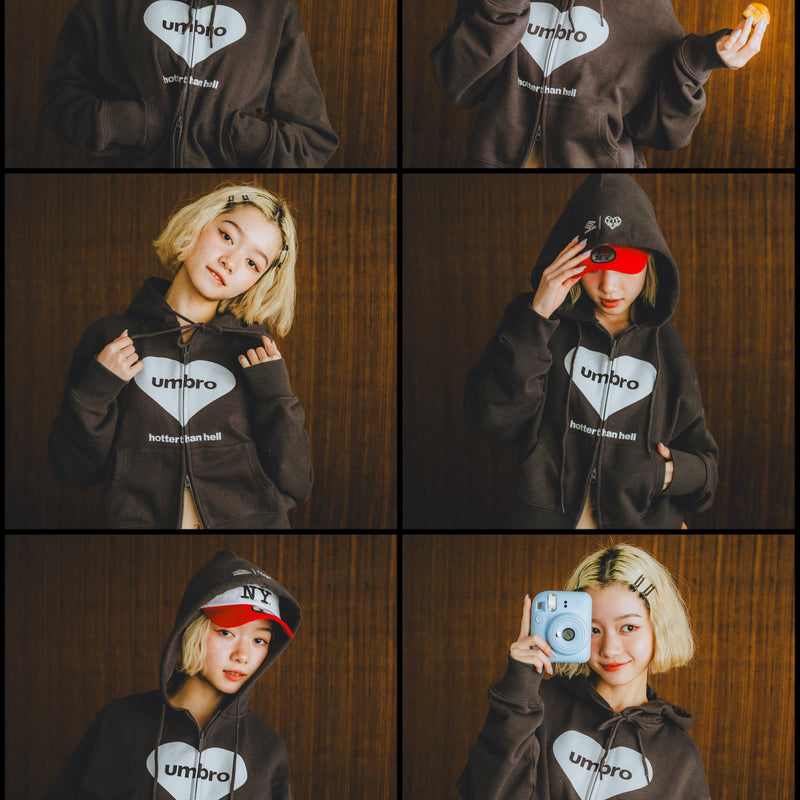 HTH × umbro zip hoodie – YZ