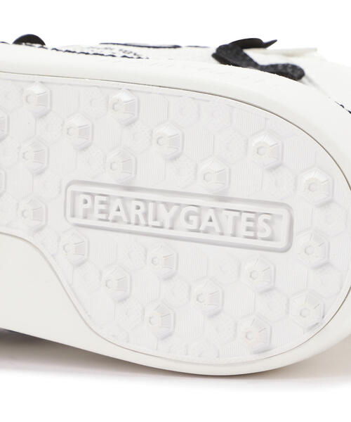 PEARLY GATES（パーリーゲイツ） シューズ 「PEARLY GATES」ロゴ×花柄