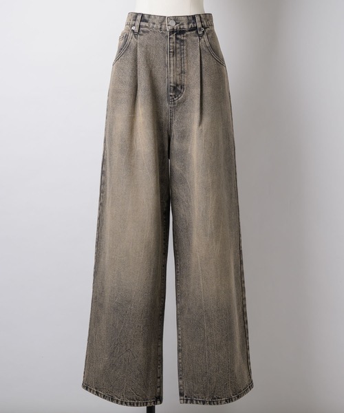 ジーンズ デニム デニムパンツ Super wide mens like denim／スーパー