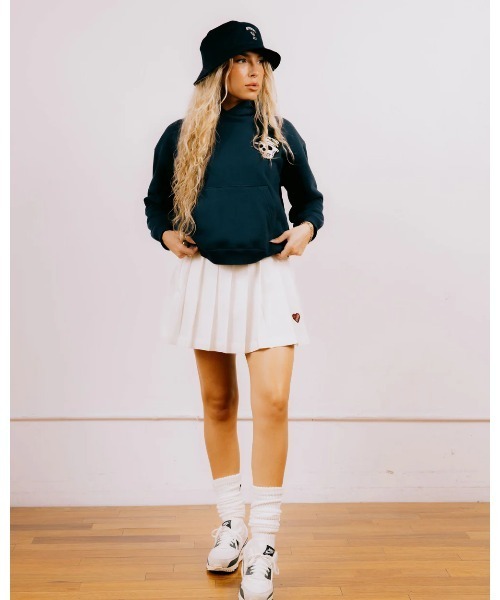 DEVEREUX GOLF スカート WOMENS DVRX Heart Pleated SK : ZOZOTOWN