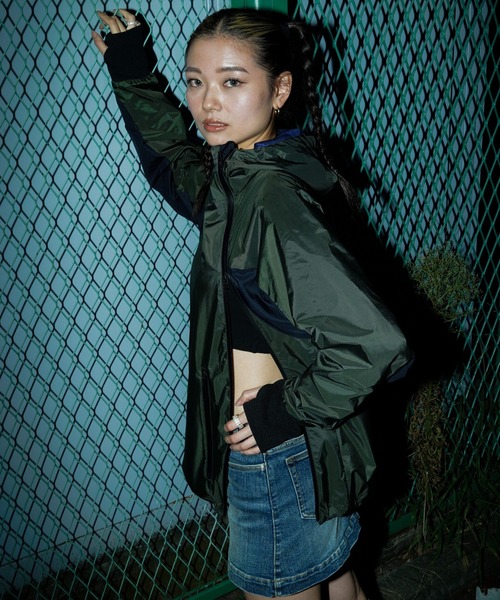 narifuri（ナリフリ） ナイロンジャケット プルブレーカー メンズ