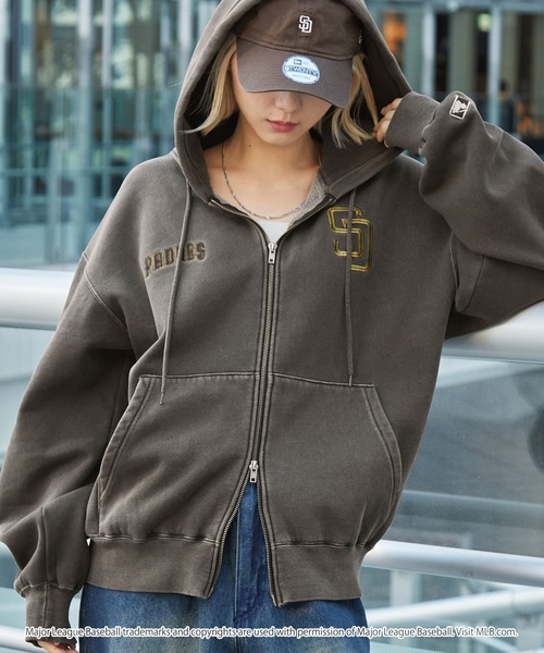 MONO-MART（モノマート） パーカー MLB/メジャーリーグベースボール