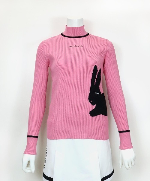 archivio（アルチビオ） ニット セーター 「LADIES」うさぎ柄