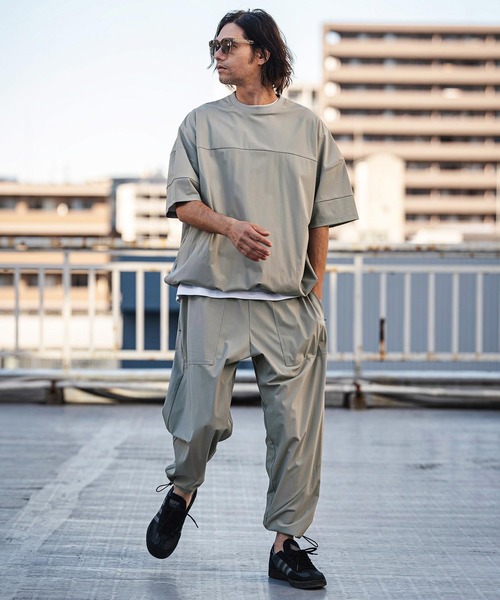 CAMBIO（カンビオ） パンツ mp14533-Stretch Nylon Pants ストレッチ