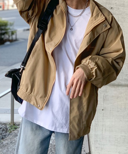 link lot ナイロンジャケット スタンドナイロンジャケット メンズ