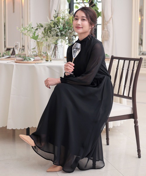 Jolie et Jolie（ジョリー エ ジョリー） ドレス 後ろリボンデザイン