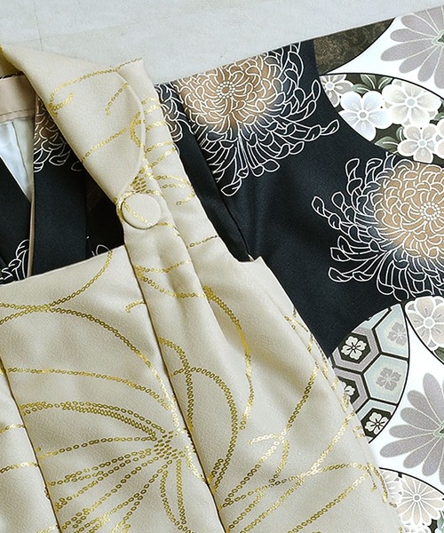 utatane 着物 七五三3歳用被布コートセット 男の子 ひよこ商店