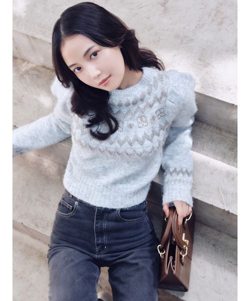 SNIDEL（スナイデル） ニット セーター Sustainableノルディックニット