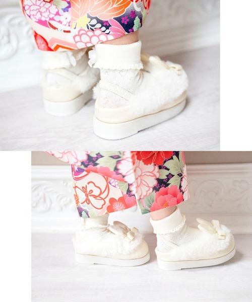 Catherine Cottage（キャサリンコテージ） 七五三 うさぎファー草履