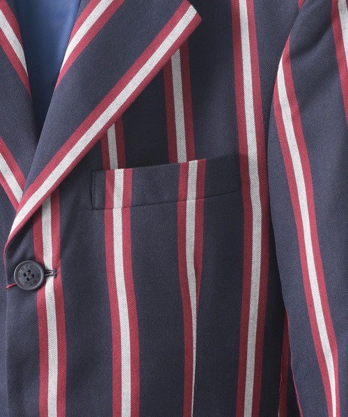 merc（メルク） ジャケット テーラードジャケット ロンドンストライプ