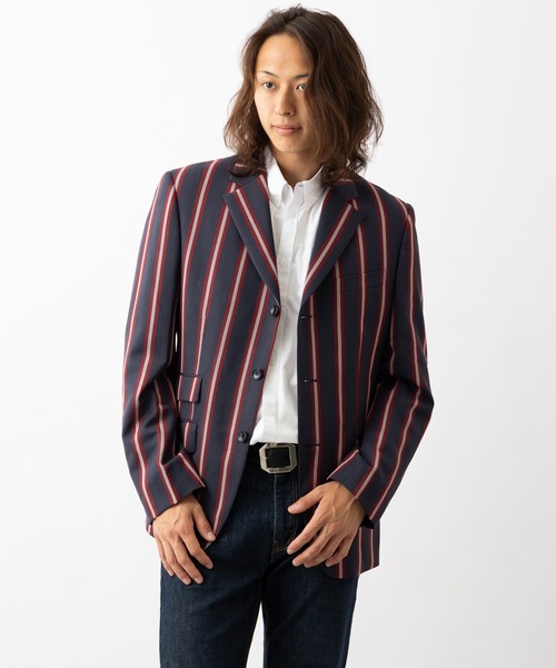 merc（メルク） ジャケット テーラードジャケット ロンドンストライプ