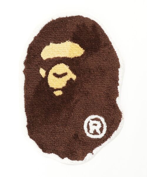 A BATHING APE（アベイシングエイプ） ラグ ラグマット APE HEAD RUG
