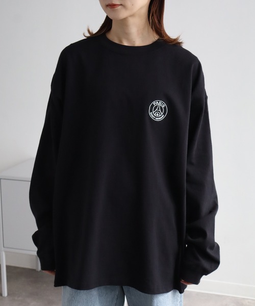 tシャツ 「Paris Saint-Germain/パリサンジェルマン」ロゴエンブレム