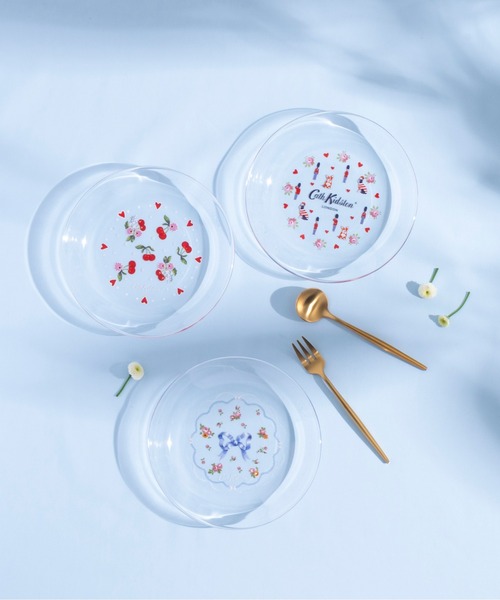 Cath Kidston（キャス・キッドソン） 食器 ガラスプレート : ZOZOTOWN