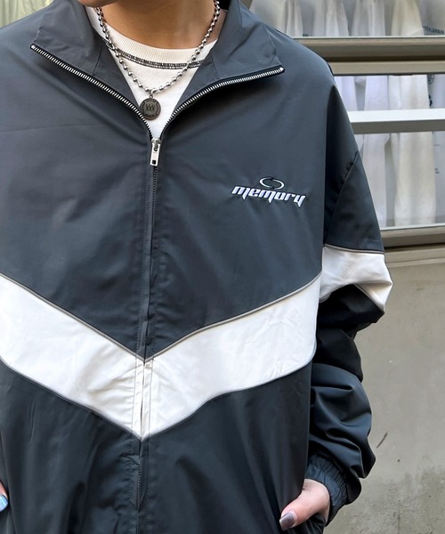 MEMORY ナイロンジャケット 「MEMORY」リフレクター ワイド トラック