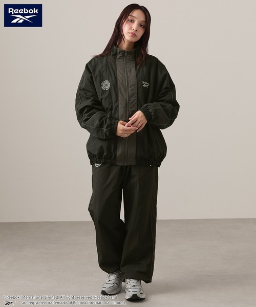 Reebok（リーボック） ブルゾン アウター 別注 ロゴ刺繍 オーバー