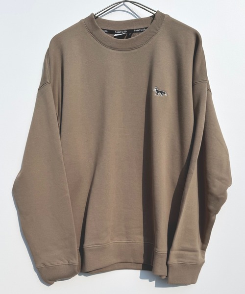 T-MAC OUTING トレーナー スウェット T-MAC ワンポイント刺繍 オーバー