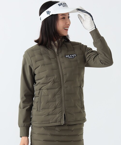 BEAMS GOLF（ビームス ゴルフ） ダウンコート ダウンジャケット PURPLE