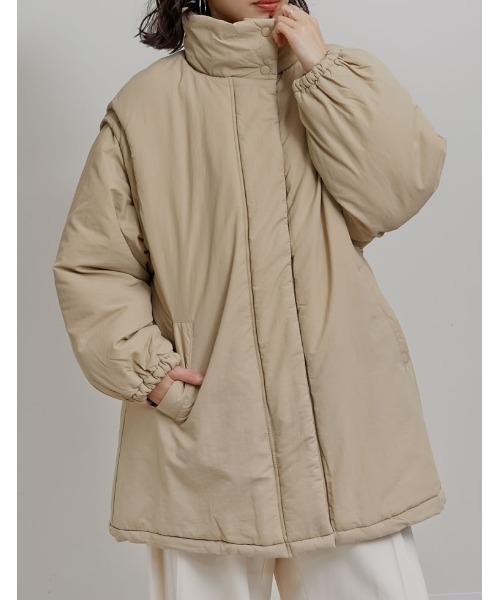 Re:EDIT（リエディ） ダウンコート ダウンジャケット 「低身長サイズ有