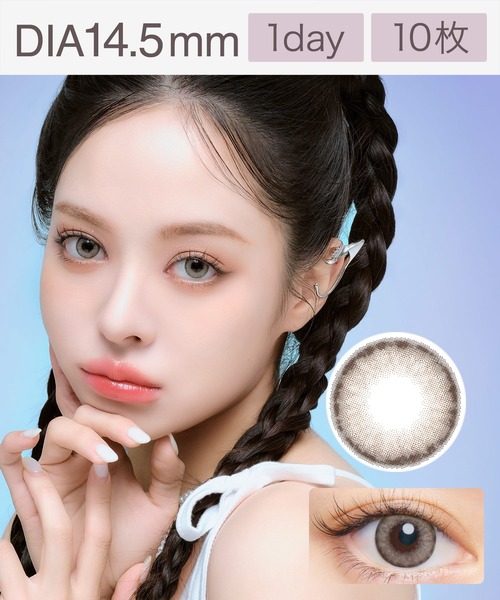 CRUUM（クルーム） カラコン コンタクトレンズ CRUUM 1day マカダミア