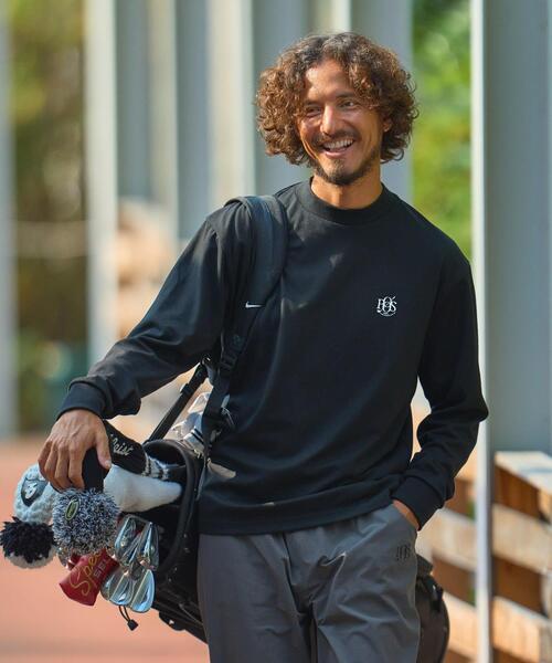 URBAN RESEARCH Sonny Label tシャツ OOPS 機能付きモックネックロング