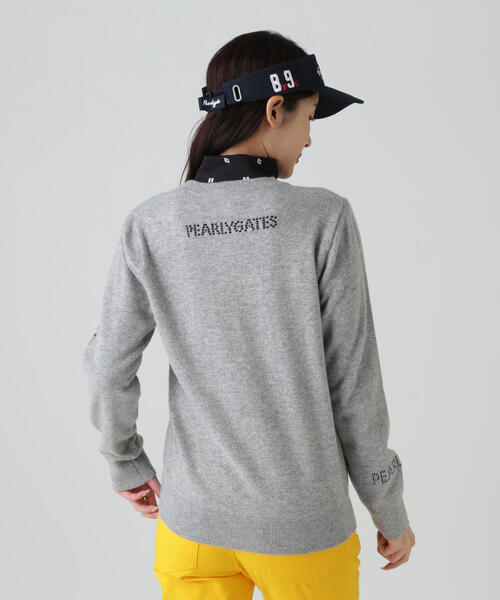 PEARLY GATES（パーリーゲイツ） ニット セーター 12G部分ジャガード