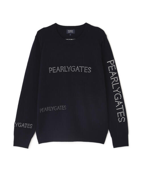 PEARLY GATES（パーリーゲイツ） ニット セーター 12G部分ジャガード