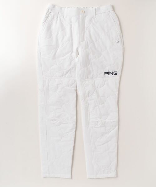 PING（ピン） パンツ 24FWキルティング中綿パンツ メンズ : ZOZOTOWN