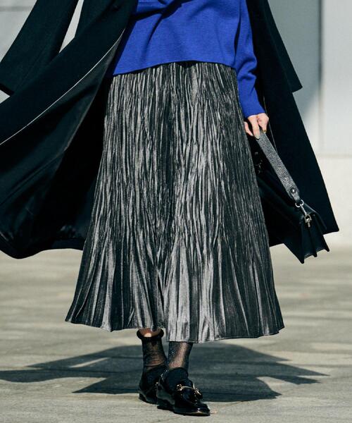 UNTITLED（アンタイトル） スカート 「ウエストゴム／着映え」ランダム