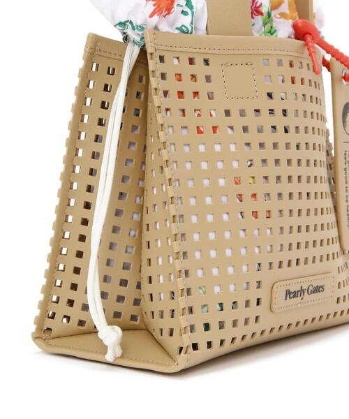 PEARLY GATES（パーリーゲイツ） ゴルフ 「PEARLY GATES」合皮メッシュ