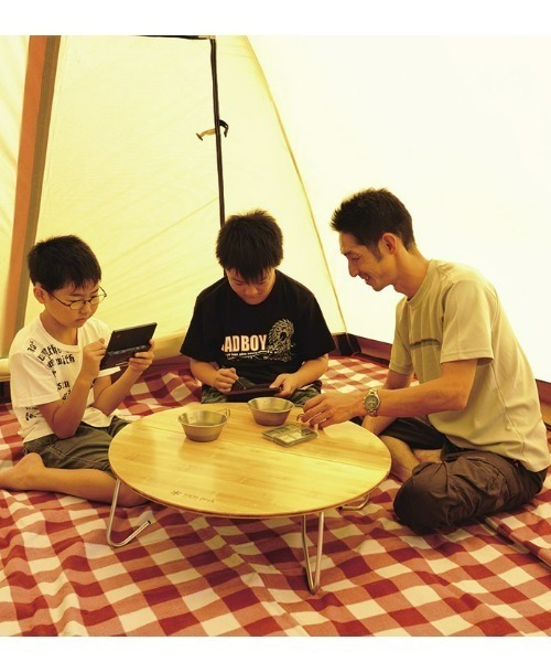 snow peak（スノーピーク） ワンアクションちゃぶ台竹M 折りたたみ