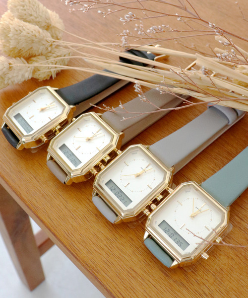 腕時計 「nattito/ナティート」Analog Digital Watch/アナログ