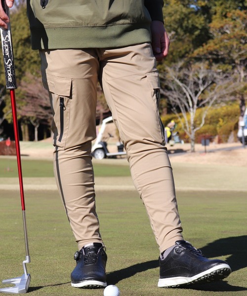 カーゴパンツ (RM)「LUXE/R GOLF」ストレッチ クロス メンズ