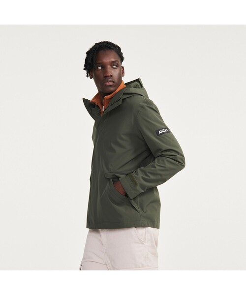 AIGLE（エーグル） マウンテンパーカー ウインドブレーカー 撥水 透湿