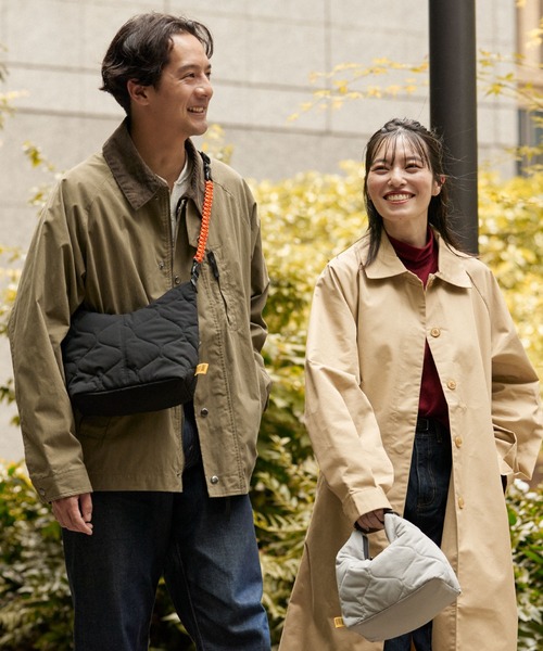 KiU（キウ） ショルダーバッグ バッグ 2WAY ハンドルパデッド