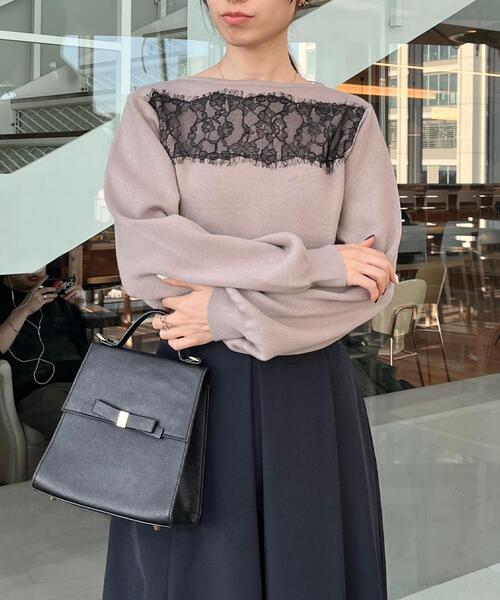 Couture Brooch（クチュール ブローチ） ニット セーター 「洗える