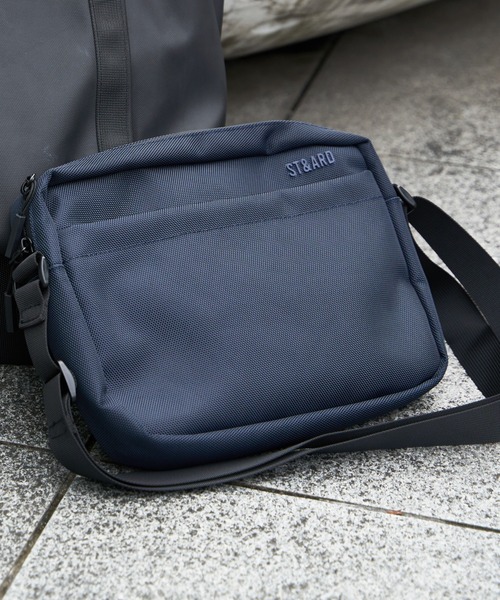 ikka（イッカ） ショルダーバッグ 撥水コートショルダーバッグ メンズ