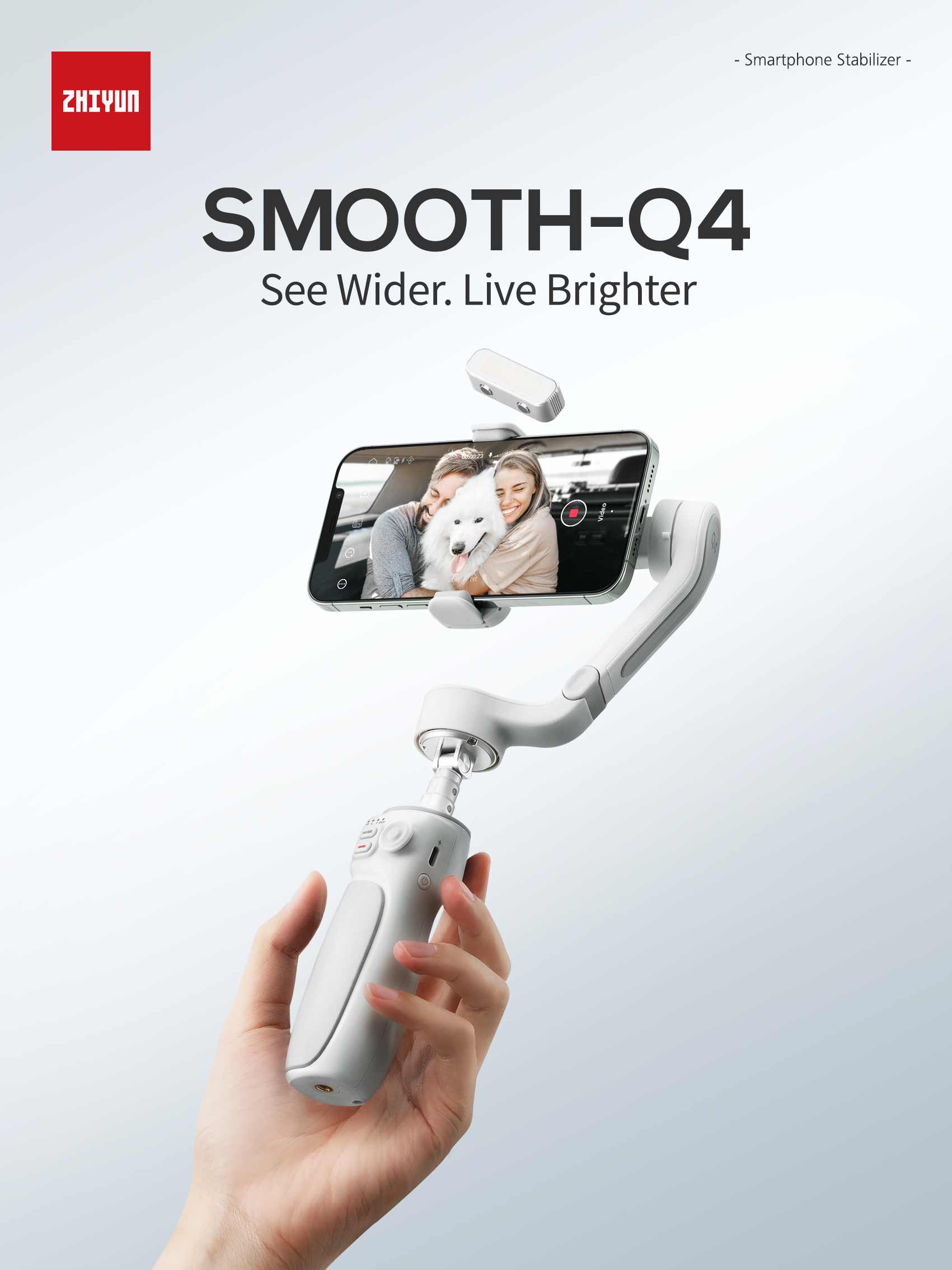 Push creativity to new frontiers with ZHIYUN SMOOTH Q4