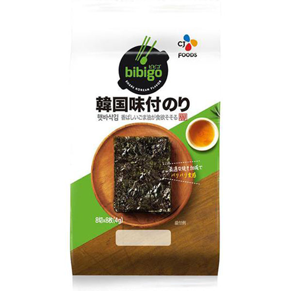 CJ 韓国 味付のり 8パック ( 4g×8枚 / 海苔 / ノリ ) [ 4589897450014