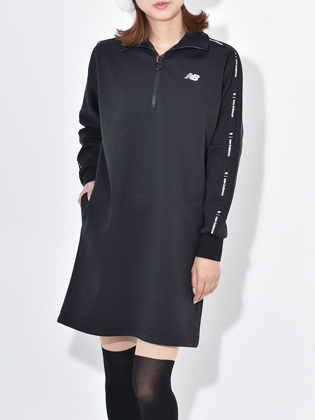 ニューバランスゴルフ スウェットハーフジップワンピース 012-4224502