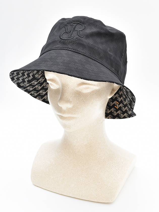 レザレクション RRエンボスバケットハット BE12HAT01（ブラック