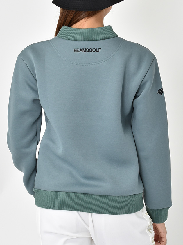ビームスゴルフ ダンボールモックネックプルオーバー 83-13-0069-444