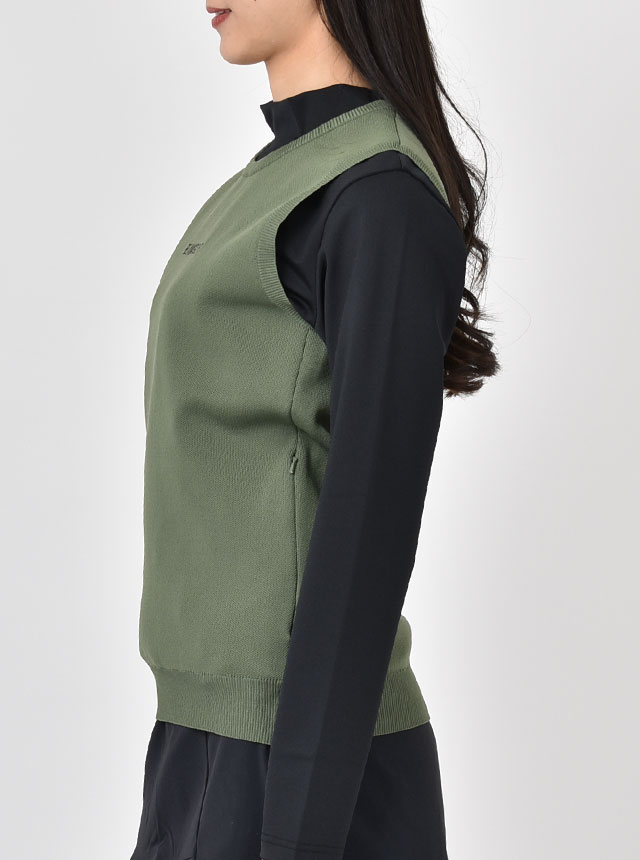 ビームスゴルフ クルーネック ニットベスト 83-05-0003-647