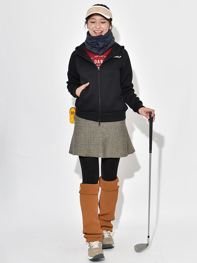 レザレクション ウォーム千鳥スカート BD34SK34（ベージュ