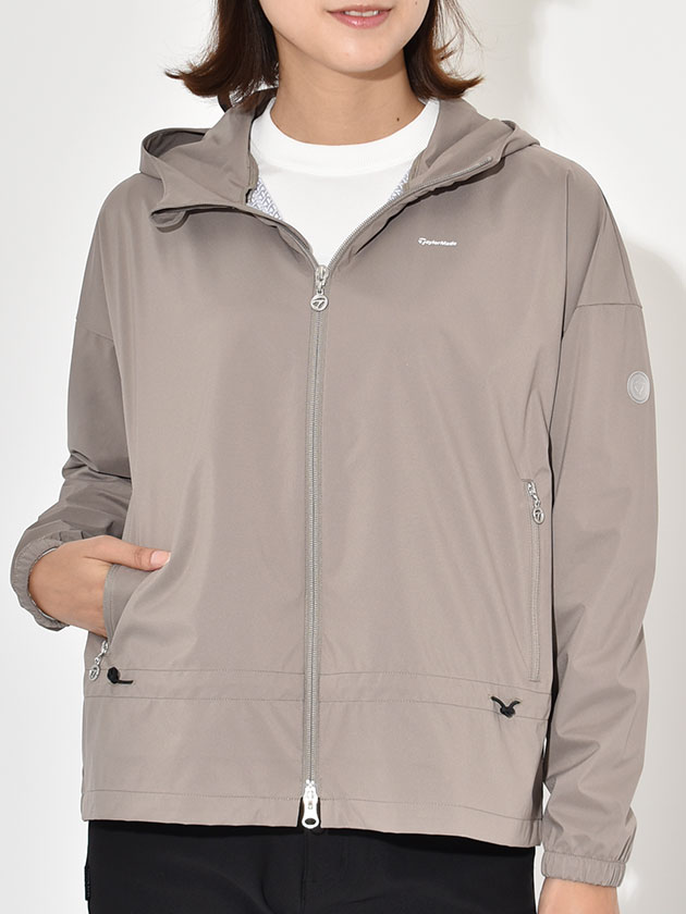 テーラーメイドゴルフ 【防風】フルジップフーディジャケット TL543