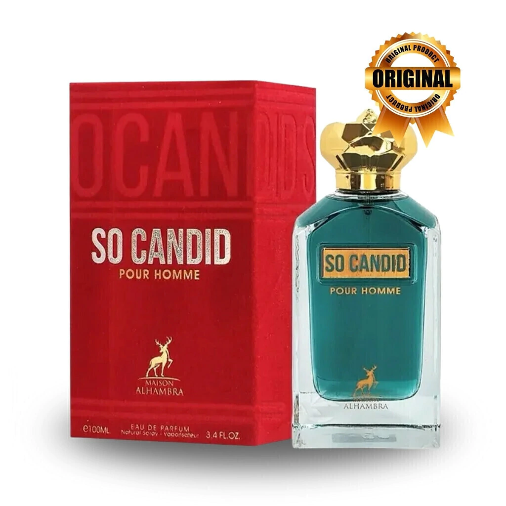So Candid Pour Homme Alhambra: perfume importado masculino