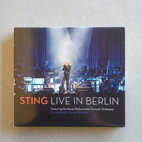 CD + DVD Sting Live In Berlin com Orquestra Sinfônica - Digisleeve