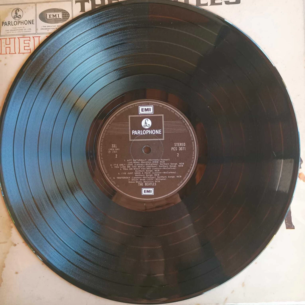 LP Vinil The Beatles - Help! (Importado UK Original Mono Parlophone Ra