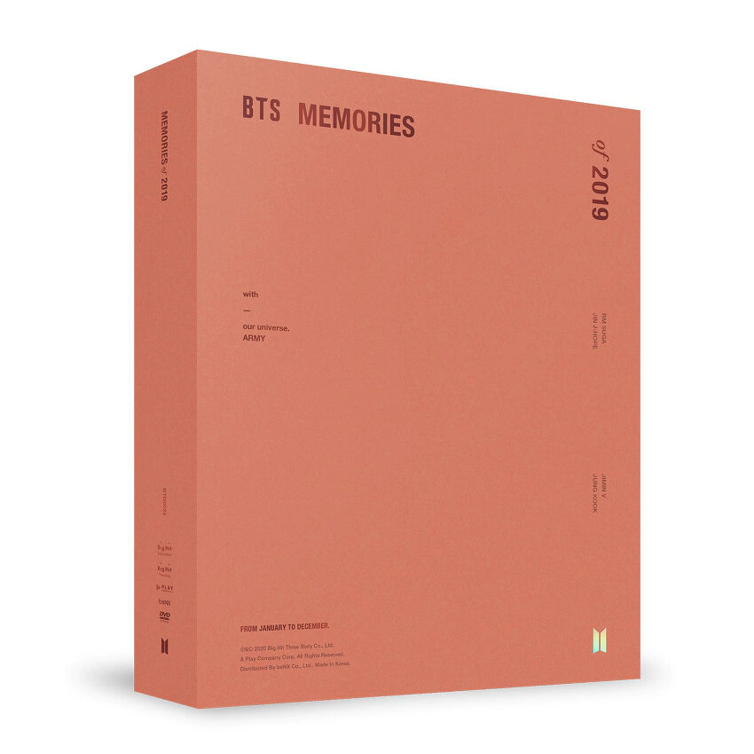 BTS - MEMORIES OF 2019 - Comprar em K-Line Store